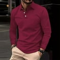thumbnail image 2 of VJATTWR Men's Long Sleeve T-Shirts Soft Cotton Pack, Feel, Everyday Comfort M, 2 of 8