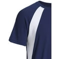 thumbnail image 2 of Expert Brand USA-Made Men's Oxymesh™ Athletic Colorblock Crewneck T-Shirt, Navy/White, Medium, 2 of 2