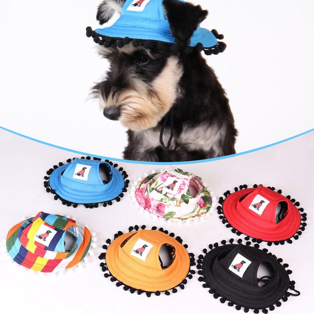 Visland Dog Hat Sun Hat Baseball Cap Trucker Hat Dog Hats for Small