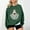 #X4Green-7, variant on Byworldtasic Womens Sweatshirt Valentine Ghost Sweatshirts Women Heart Pullover Ghost Love Sweatshirt Casual Pullovers Top