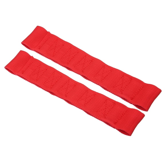 Unique Bargains 2 Pcs Car Door Limiting Check Strap Door Strap Replacement for Jeep Wrangler YJ Red