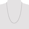 thumbnail image 2 of Diamond2Deal Collier Chaîne Rolo en Argent Sterling 925 2,5 mm pour Femmes 24 Pouces, 2 of 5