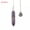 Amethyst, variant on HOOUN Chakra Crystal Pendulum Pendant Chain Runes Yoga Symbol Hexagonal Column Point-Colorful Fluorite-1 PC (Random Pick)