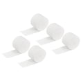 thumbnail image 1 of Unique Bargains Crepe Paper Streamer Decoration 82ft Long 1.77 Inch Wide, White 5 Pack, 1 of 5
