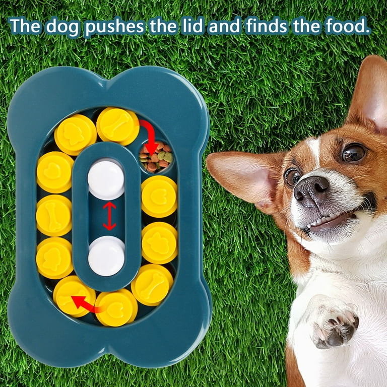 Rongbuk Dog Puzzle Toys Puppy, Interactive Puzzle Game Dog Toy
