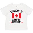 thumbnail image 3 of Inktastic Someone in Canada Loves Me Boys or Girls Toddler T-Shirt, 3 of 5