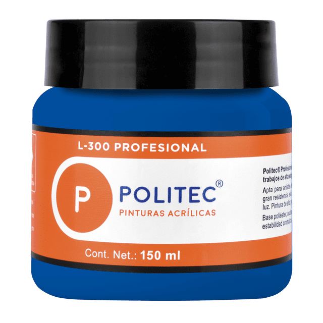 Pintura Acrílica Linea 300 Profesional 150Ml Politec multicolor