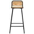 thumbnail image 3 of vidaXL Bar Chairs 2 pcs Solid Mango Wood, 3 of 10