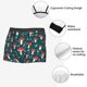 thumbnail image 3 of Balery Amanita Mushroom Calzoncillos bóxer para hombre, ropa interior de algodón suave y transpirable con cinturilla de nailon-Large, 3 of 5