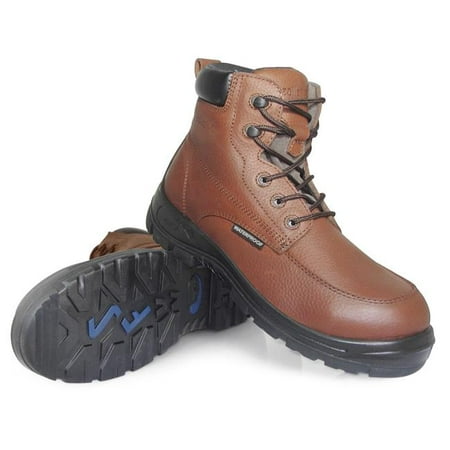 

S Fellas by Genuine Grip 6091-12 12 in. Mens 6091 Mercury Composite Toe Boots Brown