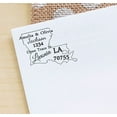 thumbnail image 3 of Printtoo Round Custom Return Address Rubber Stamp Self Inking Louisiana Map Personalized Stamper Idea, 3 of 6