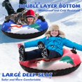 thumbnail image 4 of Menmek Snow Tube Set of 4 91cm Inflatable Sleds, 4 of 9