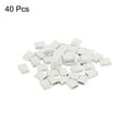 thumbnail image 3 of Unique Bargains 2.54mm Closed Short Circuit Cap Jumper Cap Blocks Connector, White 40 Pack, 3 of 4