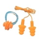 thumbnail image 1 of Advancent Juego de 2 piezas de tapones para los oídos, pinzas para la nariz, natación, surf, buceo, esnórquel, impermeable, de silicona, Kit Deportes acuáticos Naranja, 1 of 6