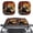 Bear Forest Camo, variant on Xoenoiee Leopard Forest Camo Print Sun Shade for Car Windshield, Foldable Auto Sun Shield Sun Heat and UV Protection Automotive Interior Sun Protection, Pack of 2