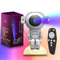 thumbnail image 2 of Proyector de astronauta con Control remoto, proyector de estrellas galaxia para fiesta en casa, cumpleaños, 2 of 8