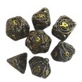thumbnail image 2 of 7x Dados de múltiples Favor de DND D12 D10 D8 D6 D4 Dados poliédricos D RPG DND RPG MTG de de , Hugo Dados poliédricos huecos, 2 of 7