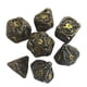 thumbnail image 1 of 7x Dados poliédricos tallados en huecos DND Juegos para Game F Zulema Dados poliédricos huecos, 1 of 7