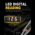 thumbnail image 2 of Probador de Circuito LED Digital Automotriz de 5-90 V con Luz de Prueba con Pantalla de Voltaje, Probador de Voltaje Bidireccional Automático, 2 of 7