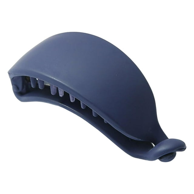 Pinza para el cabello Colco de plátano azul antideslizante para mujeres