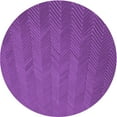 thumbnail image 1 of Ahgly Company Indoor Round Patterned Crimson Purple Area Rugs, 7' Round, 1 of 6
