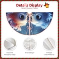 thumbnail image 3 of Disketp Cute Fish Flower Couple Christmas Tree Skirt, Christmas Tree Decorations, Christmas Decor, Tree Mat Decoration(30-48IN)-36", 3 of 6