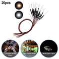 thumbnail image 3 of Lefu 20 Pcs Diode Électroluminescente Pré-Câblée SMD LED 0402 Blanc Chaud 12V Fils, 3 of 6