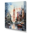 thumbnail image 2 of Designart "Modern City Skyline III" Sky Canvas Prints, 2 of 7