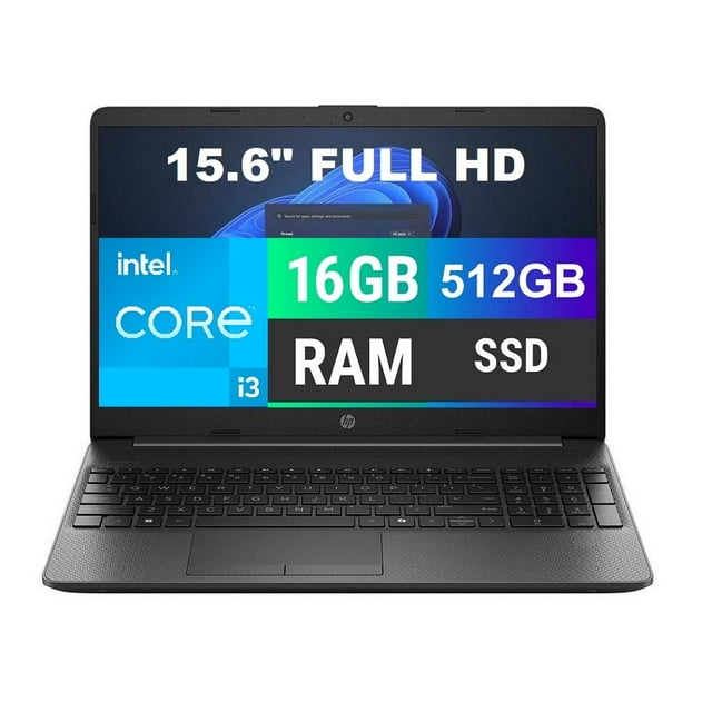 Laptop HP Intel Core i3 13th Gen 16GB RAM 512GB SSD
