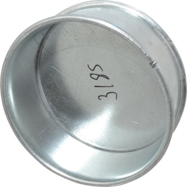 Galvanized HVAC Duct End Cap, 6" ID, for Industrial ClampTogether