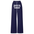 thumbnail image 5 of XEGLSBU Girls Pants Sets Size 8 Letter Print Girls Casual Wide Leg Pants Loose Fit Comfortable Trousers for Children Navy Size 13-14 Years, 5 of 5