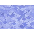thumbnail image 1 of Ahgly Company Indoor Rectangle Patterned Light Slate Blue Area Rugs, 4' x 6', 1 of 6