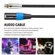thumbnail image 3 of Cable de audio Conector de Cable de Audio de 3 pines XLR a 3 pines Mini XLR , adaptador convertidor portátil para grabadora mezcladora de cámara Canon Hugtrwg Para estrenar, 3 of 9
