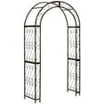thumbnail image 2 of Pagan Outdoor Traditional Geometric Trellis Arch, 2 of 5