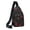 Red, variant on Waterproof Crossbody Bags for Men Women One Strap Shoulder Bag Lightweight Sling Backpack for Travel