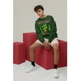 thumbnail image 2 of Old Glory Mens Cactus Desert Feliz Navidad Ugly Christmas Sweater Long Sleeve Sweatshirt, 2 of 6