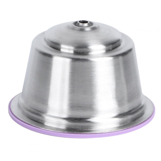Cápsula de café de acero inoxidable cápsulas de café recargables taza universal para cápsulas de café accesorio reutilizable para máquina de café con tapas de silicona ANGGREK Otros