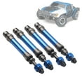 thumbnail image 3 of 4Pcs RC CVD Front Rear Drive Shaft, Metal Transmission Axle Front Rear Drive Shaft Upgraded Parts for 4X4 1/10 RC Car, 3 of 7