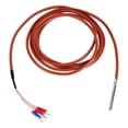 thumbnail image 2 of Sonda De Sensor De Temperatura, Terminal Tipo Y Resistente Al Agua De Acero Inoxidable Sonda De Temperatura De 2 Metros Buena Transmisión Para Piscinas, 2 of 7