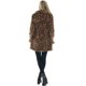 thumbnail image 4 of Chaqueta de piel sintética con estampado de leopardo para mujer, chaqueta de invierno de lana suelta Sherpa, chaqueta de felpa con bolsillos, 4 of 6