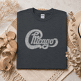 thumbnail image 2 of Chicago Logo Band Vintage Aesthetic Distressed Music Lover Graphic T-Shirt, 2 of 6