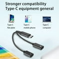 thumbnail image 1 of ddioayh Adaptateur de Casque Séparateur Type-C 60W Charge Rapide et Chargeur Audio USB-C pour Interface Type-C Réversible, 1 of 7
