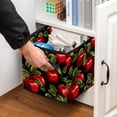 thumbnail image 5 of Fruit Foldable Storage Box with Handle, 10.8"x10.5"x10.6", Large Capacity for Storage Containers, Storage Baskets, and More!, 5 of 6