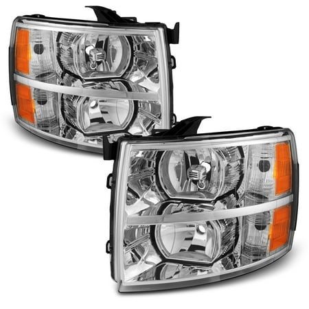silverado chevy 1500 headlights 2007 replacement 2500 pair headlight