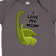 thumbnail image 4 of Inktastic I Love my Mom with Baby and Mommy Brontosaurus Boys or Girls Baby Bodysuit, 4 of 5
