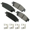 thumbnail image 1 of Akebono Act1707 Ultra Premium Juego De Pastillas De Freno 1 Paquete Gris, 1 of 1