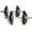 Black, 50 LB, Pair, variant on Adjustable Dumbbell Weight Set | Multiple Options