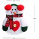 thumbnail image 2 of x 4 piezas Bolsa de cubiertos de Navidad Bolsa de cubiertos Soporte de cubiertos Decoración de Navidad Decoración de mesa Reno Muñeco de nieve Papá Noel en general JFHHH pequeña, 2 of 5