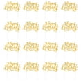 thumbnail image 4 of MLINS Golden Happy Birthday Cake Topper and Cupcake Decorations for Kids Party Decoration 50pcs Plastic, 4 of 8