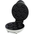 thumbnail image 2 of Mini máquina para hacer donas, la superficie eléctrica antiadherente hace 7 donas pequeñas, decora o congela tu propia para un postre o refrigerio apto para niños, 2 of 5